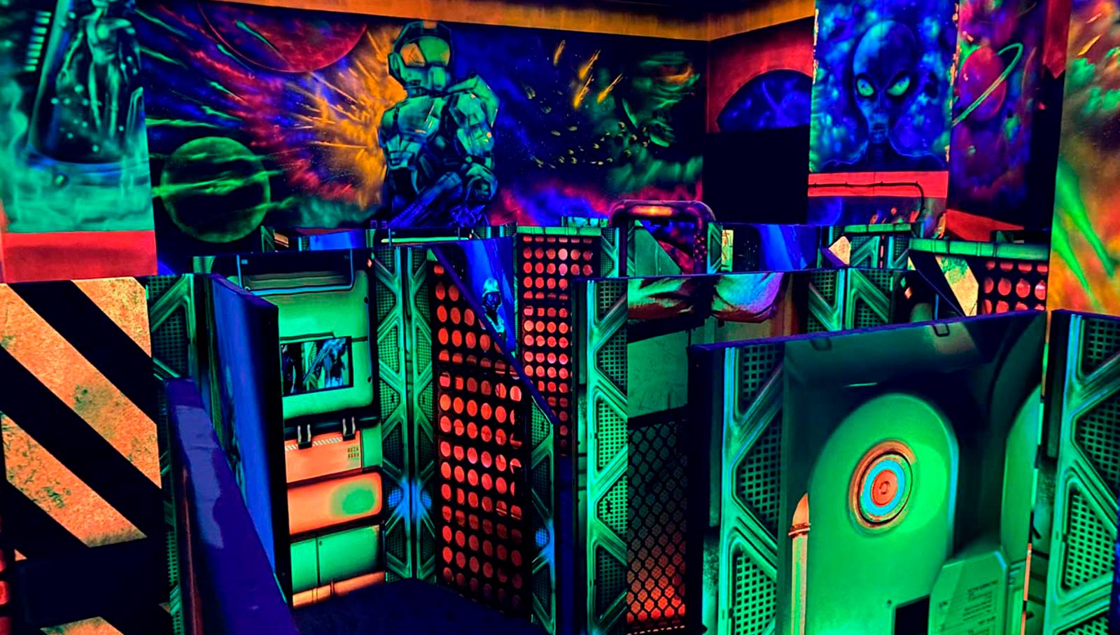 Laser tag city